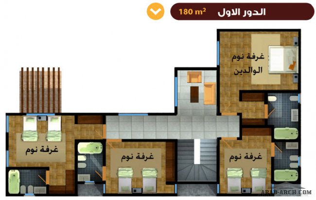 مخطط فيلا الدار - الجبيل للتعمير - مساحة أرض تبدأ من  480 متر مربع