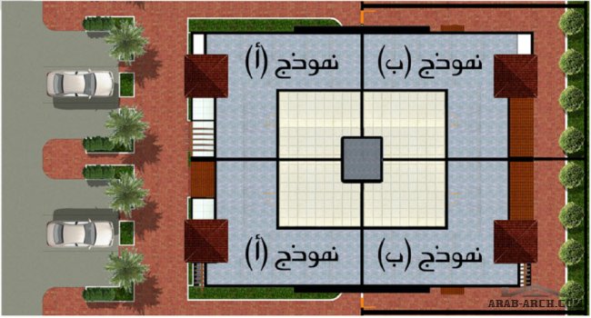 مخطط البيت توين  - تلال الدمام