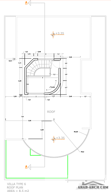 Villas Type (G) area (250 m�) one-story - Warin City Villas