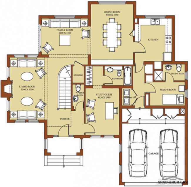 Villa Type 1- Uptown Cairo - 365 m 2