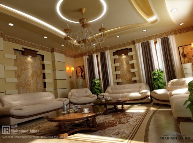 مجموعه تصاميم داخلية  منوعه و رائعه Interior Architect - Mohamed Amer