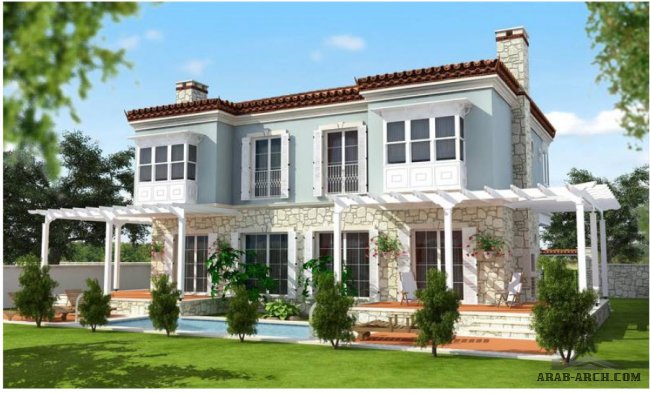 Twin Villa Gallery & floor plans - خرائط فيلا توين صغيرة المساحه