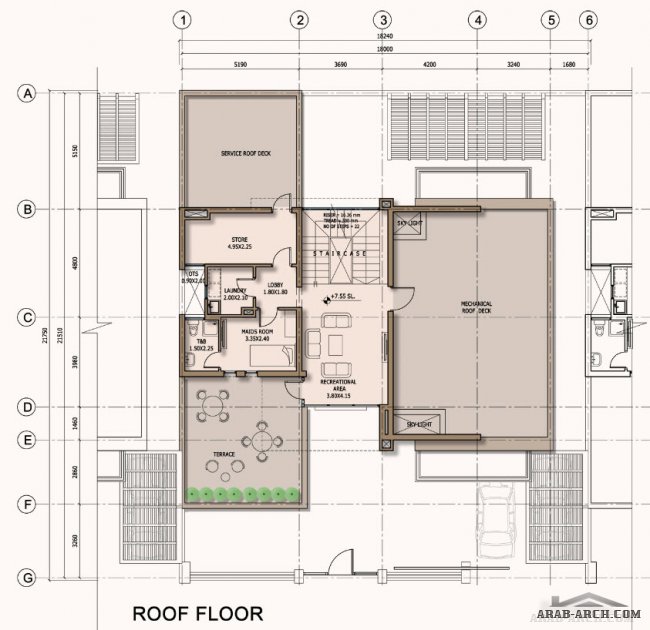 villa floor plans Golden City  - arbil - villa is 400m2 site area 