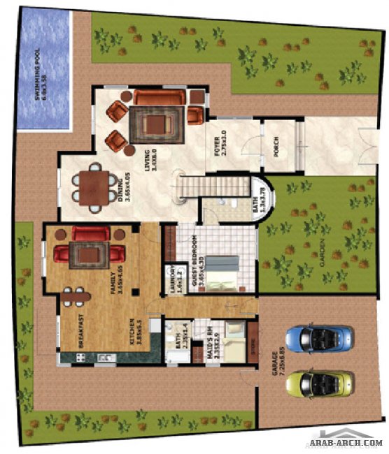 Chapal Flora Residences - villa Narges 