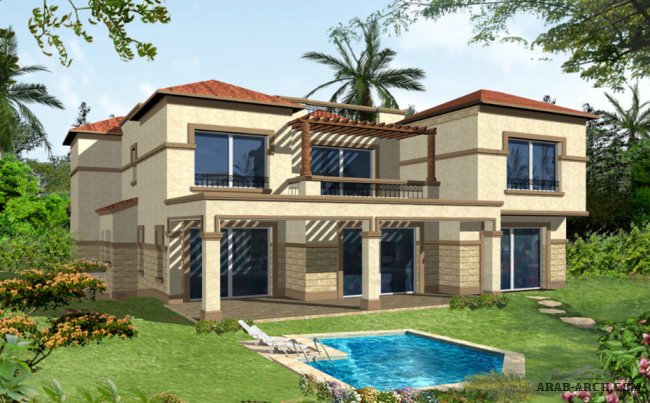 Katameya Gardens Compound - villa Model (A