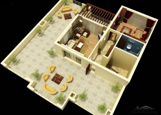 Villa Single floor plans - Reem Residence