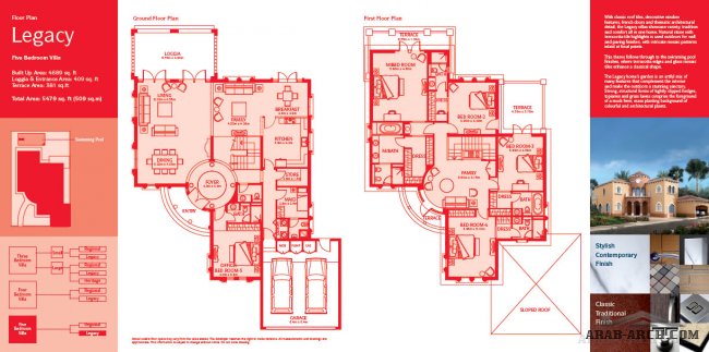 Jumeirah Park Villas Floorplans