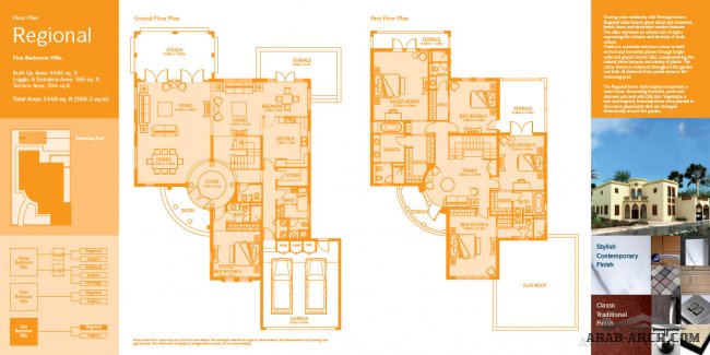 Jumeirah Park Villas Floorplans