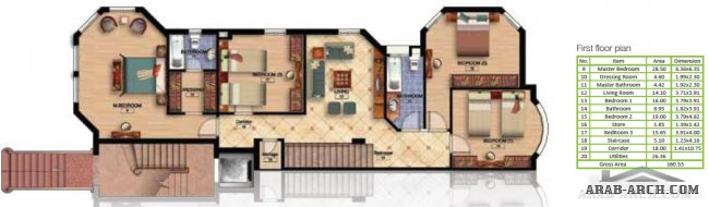 iVilla A Garden Corner Special - Total area 324.07 Sq.m