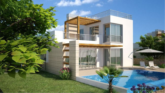 3 Bedroom Villas - floor plans