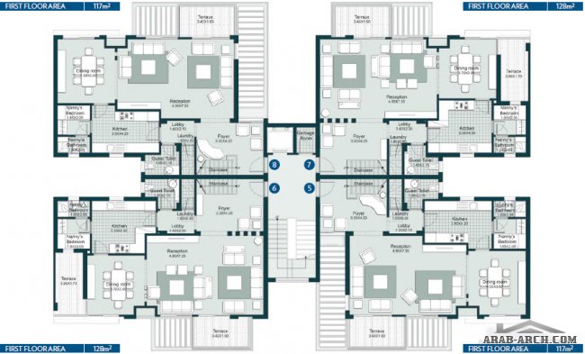 Duplexes at Westown Residences