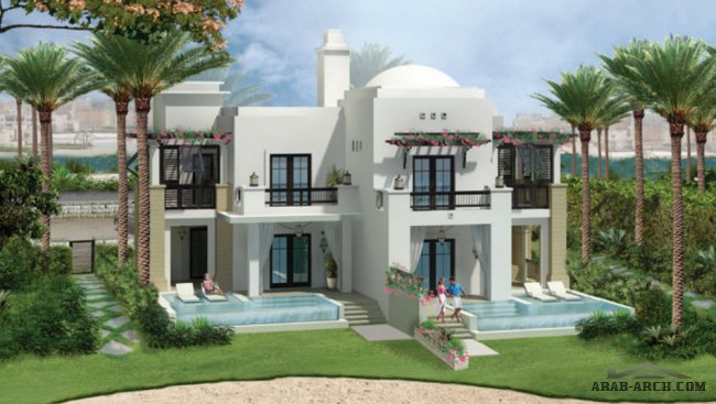 TWIN VILLA CGI - FLOOR PLANS