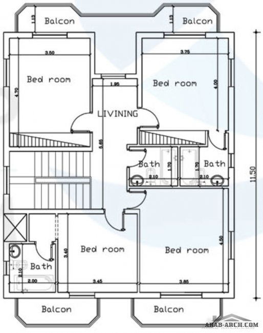 Nujoom Islands Canal villa -Twin 4 bedroom 