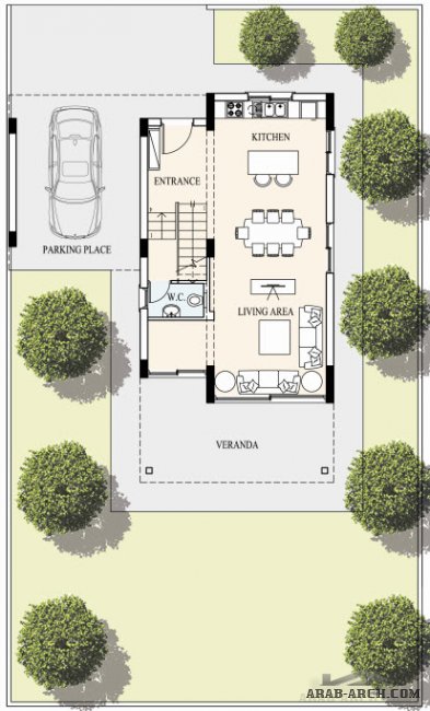 Villa Type A - 130 sq.m 