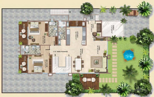 Platinum villa floor plans