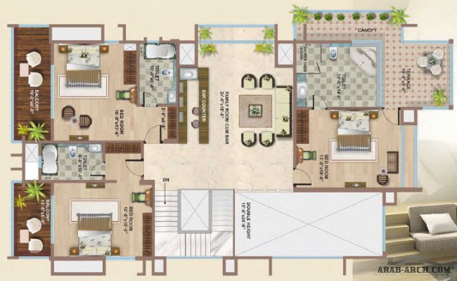 Platinum villa floor plans