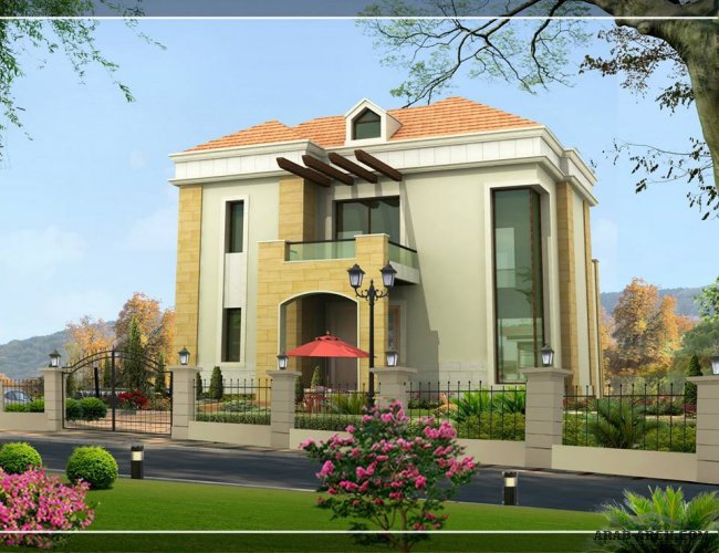 تلة الصنوبر - Typical 3 floor Villa