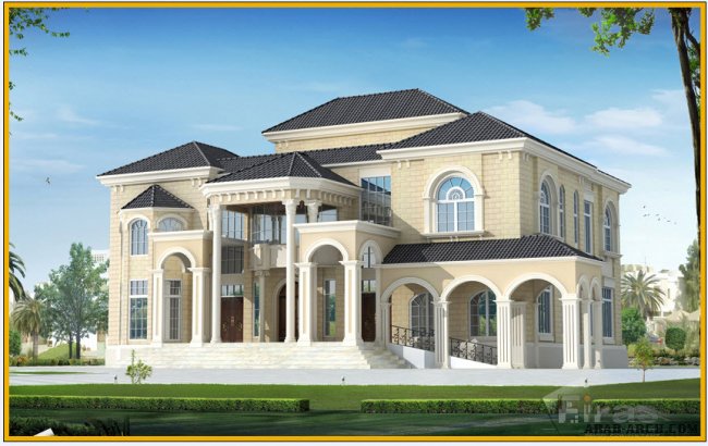 تصاميم واجهات منوعه المكتب الاستشارى Private-Villa - Firas