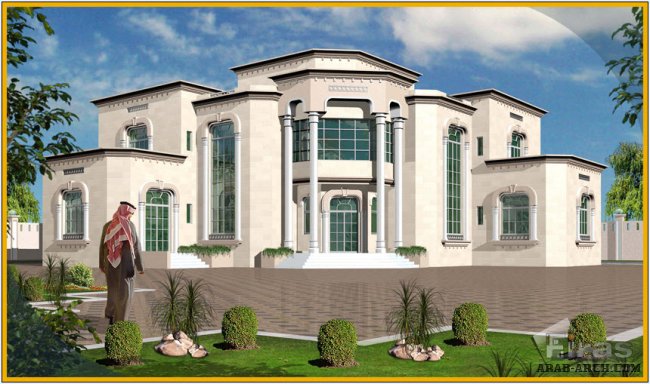 تصاميم واجهات منوعه المكتب الاستشارى Private-Villa - Firas