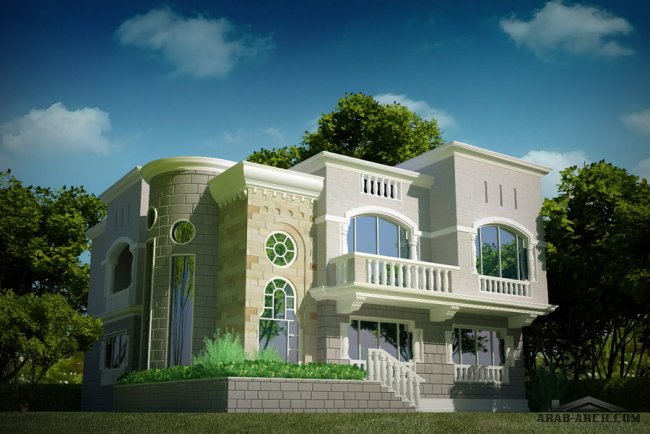 Residential villas front