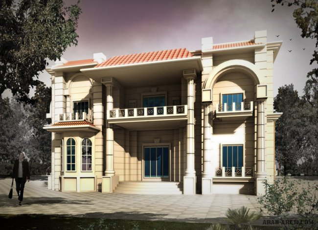 Residential villas front