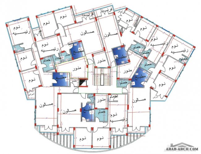 فيلا معمار 3 الحى السادس فيلات