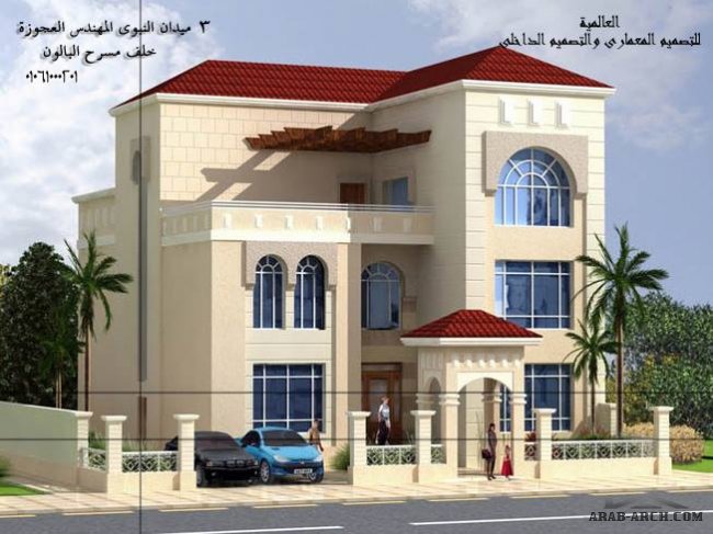 مكتب العالميةللتصميم المعمارى والتصميم الداخلى