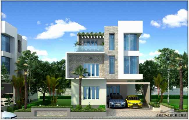  2D and 3D Floor plans - super luxury Gold Series Villas