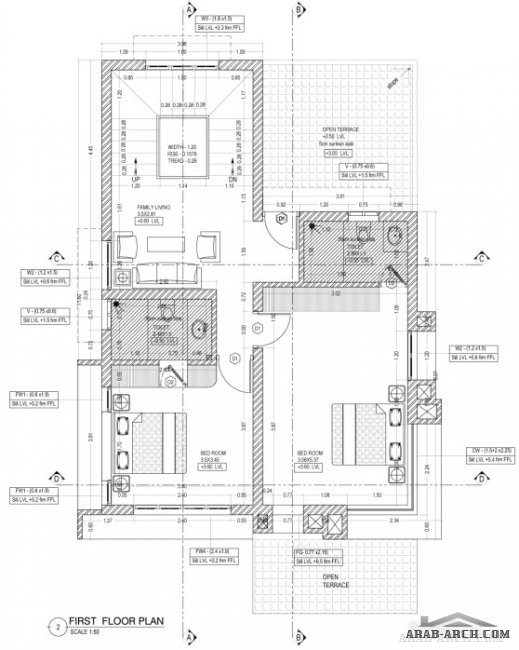  2D and 3D Floor plans - super luxury Gold Series Villas