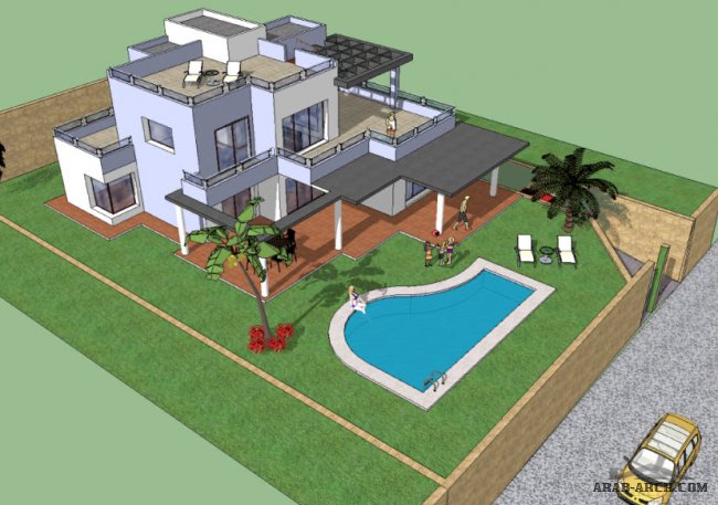 VILLA TYPE A - Total build: 274,56 m2