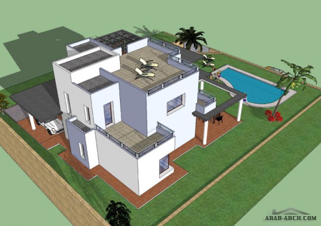 VILLA TYPE A - Total build: 274,56 m2