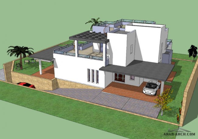 VILLA TYPE A - Total build: 274,56 m2