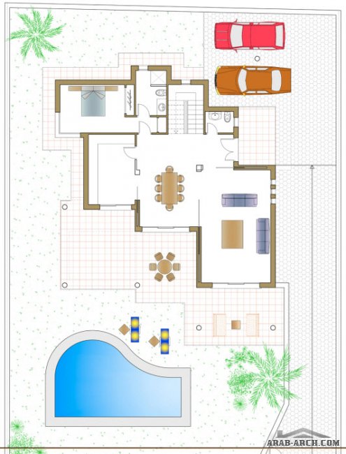 VILLA TYPE A - Total build: 274,56 m2