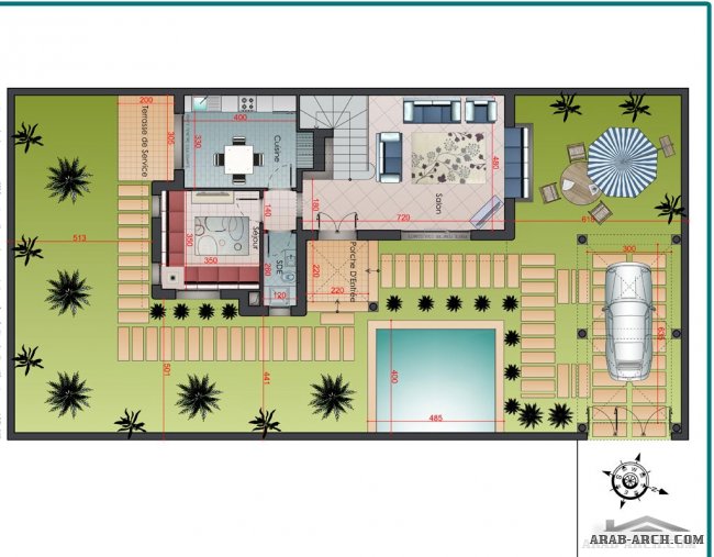 VILLA EL YASMINE - Surface 170 m²