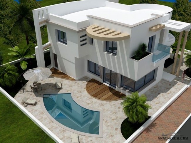 Modern and impressive villa in hammamet