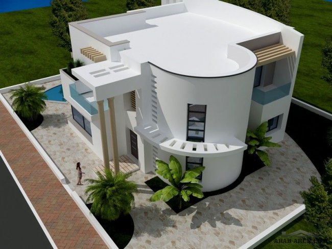 Modern and impressive villa in hammamet