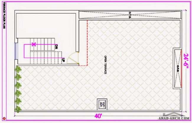 New Independent Floor House Plan