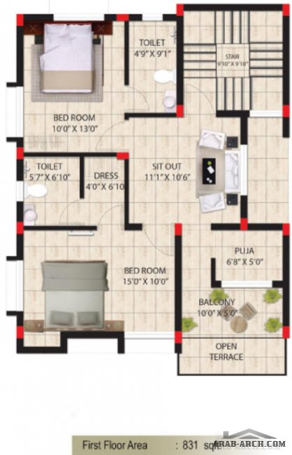 3BHK Premium Villa + Floor plans