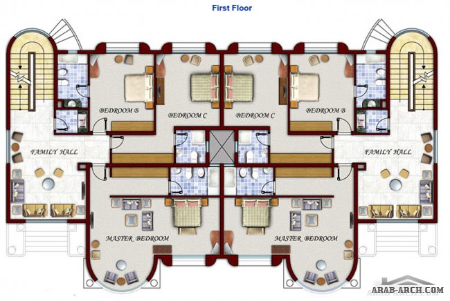  makarem - DALMA - KHALIFA A VILLA FLOOR PLANS