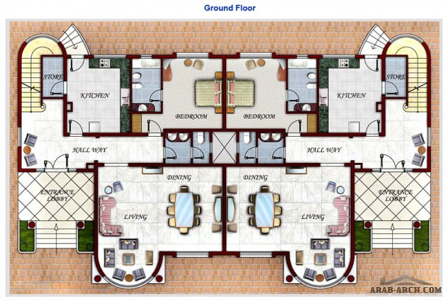  makarem - DALMA - KHALIFA A VILLA FLOOR PLANS