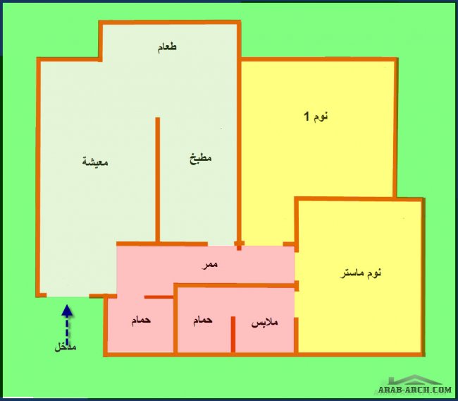 مطلوب رايكم - بيت طابق واحد صغير المساحه غرفتين نوم + 1 ماستر