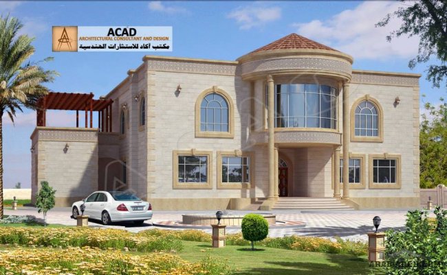 مكتب اكاد للاستشارات الهندسية ACAD - تصاميم خارجية فيلات رائعه