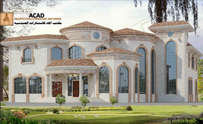 مكتب اكاد للاستشارات الهندسية ACAD - تصاميم خارجية فيلات رائعه