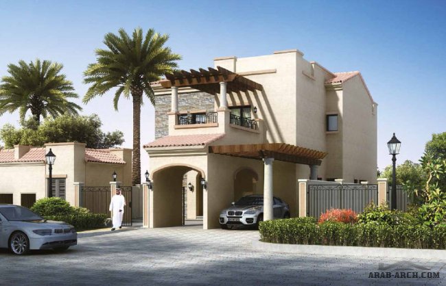 Villa Type C 5 Bedrooms + Family, G+2 + Driver