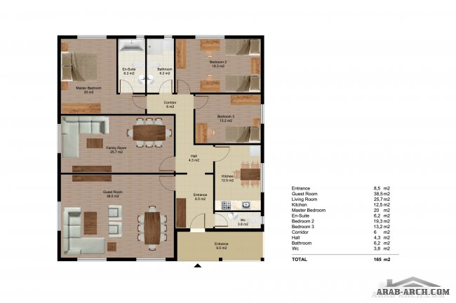 Libya Single Family House  : 150 m²