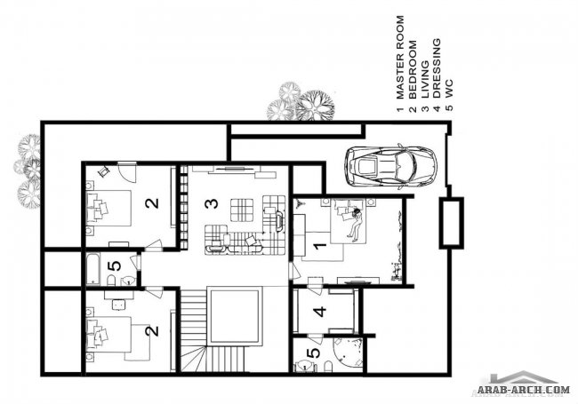 VILLA DUPLEX - PROJECT BY Mohamed Abandeh Jeddah, Saudi Arabia