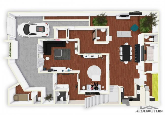 VILLA DUPLEX - PROJECT BY Mohamed Abandeh Jeddah, Saudi Arabia