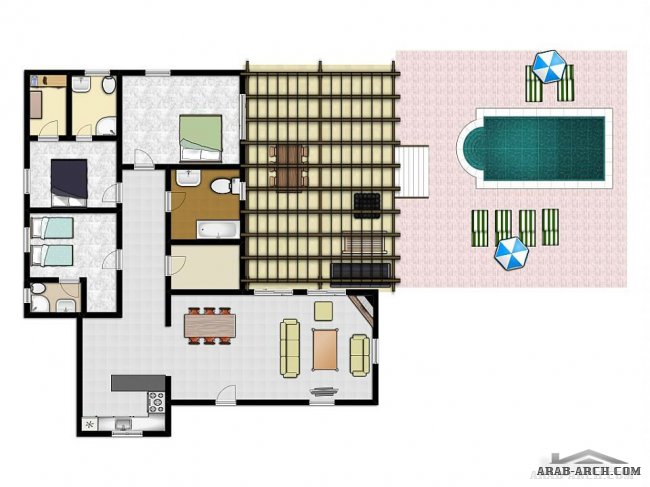 weekend villa floor plans