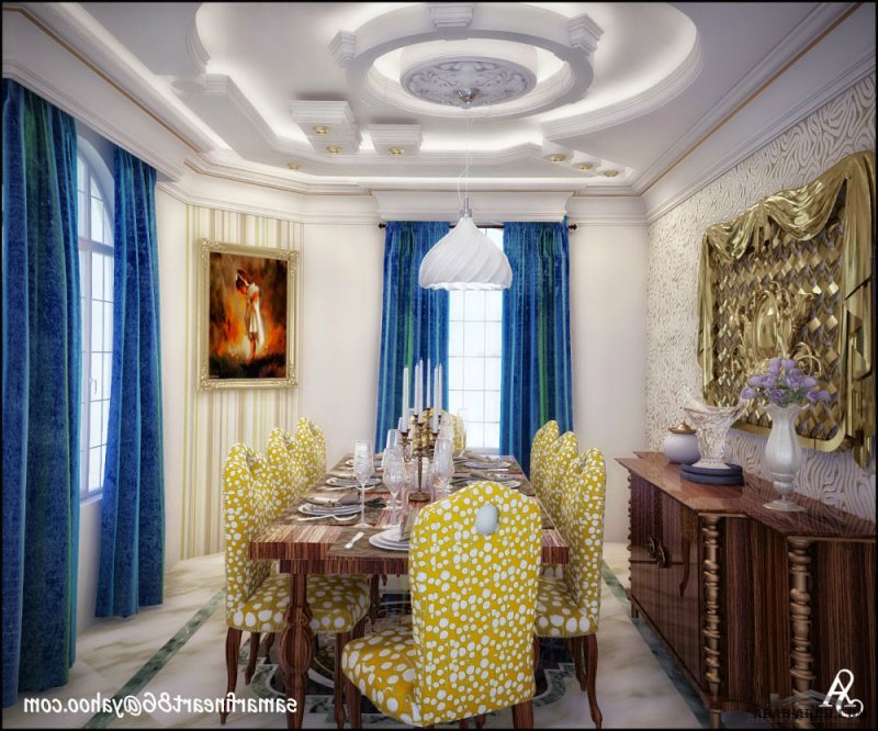 dinning room design by Summer fouad 