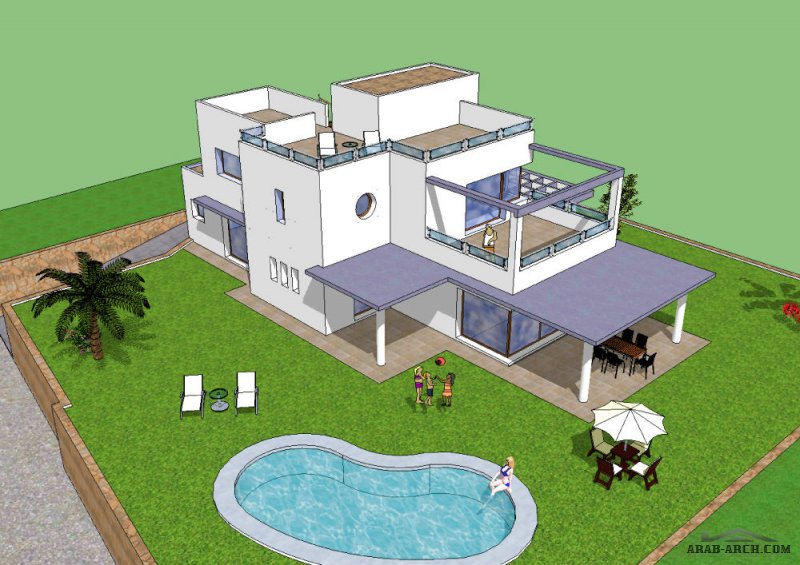  pool ‪marrakech villa floor plans‬‏